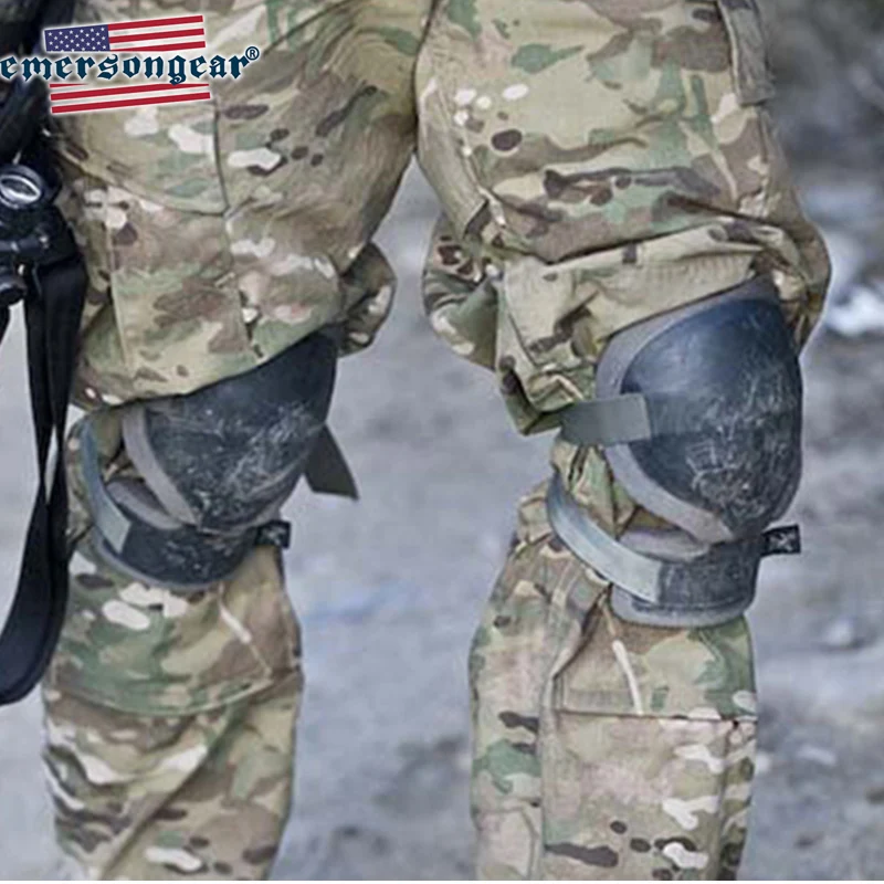 Фото Спортивные наколенники Emersongear ARC, стильные боевые наколенники, защитное снаряжение для активного отдыха, походов, страйкбола, охоты №2