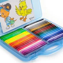 12/18/24/36/48 набор Цвета Пластик мелки для детей подарок ребенку Рисунок Живопись Пластик ручки экологически безопасные школы студент механические карандаши Maped