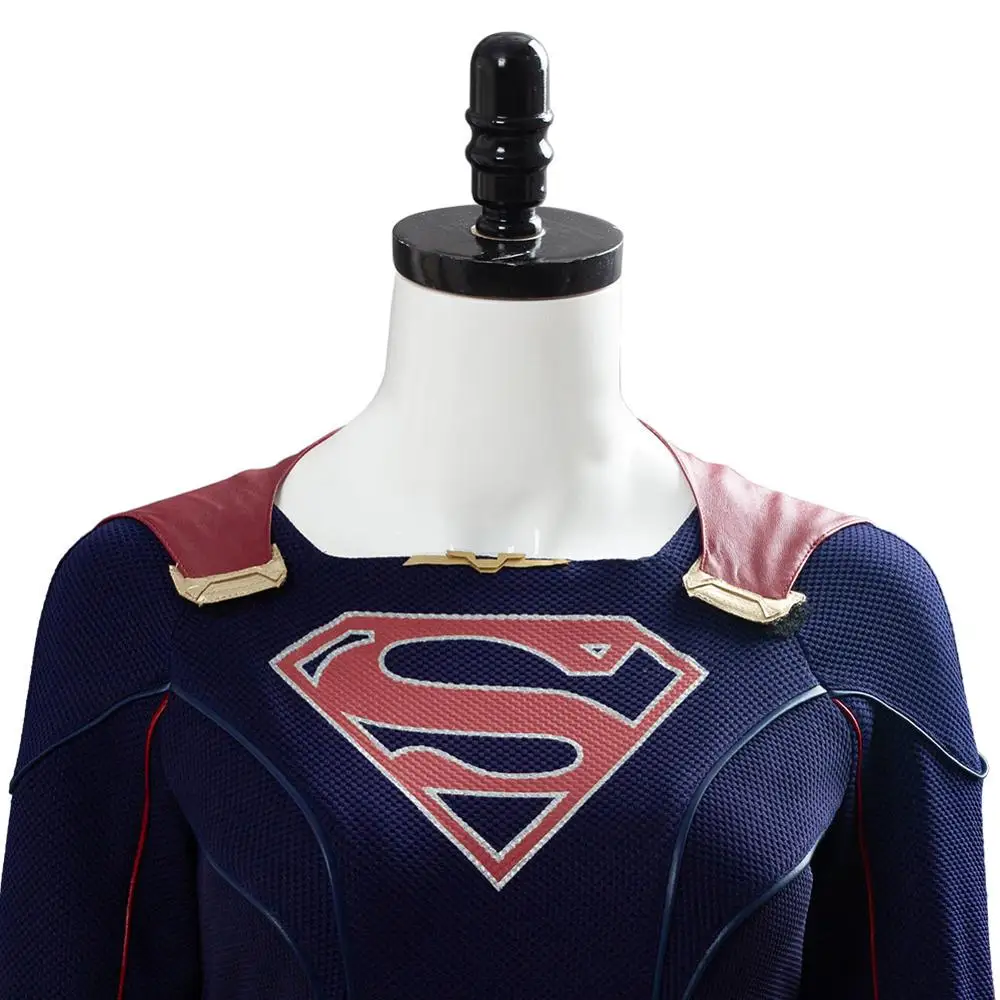 Супергерл сезон 5 Косплей Kara Danvers косплей костюм платье комбинезон костюм супердевушки боди новое поступление