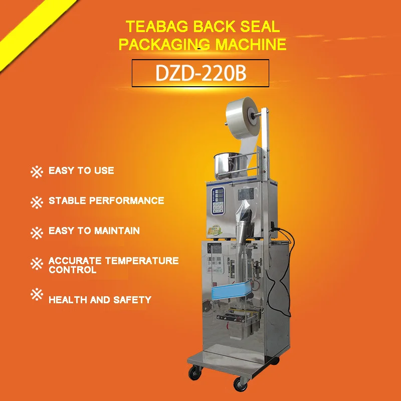 

DZD-220BFull Automatic Chinese Medicine Powder Packer / Small Back Seal Tea Packaging Machine Fully Automatic Packaging Machine