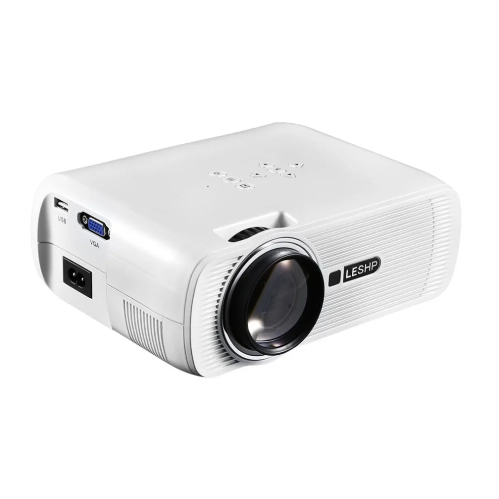 BL-80 светодиодный мини-проектор с поддержкой HDMI AV USB HD 1080p видео медиаплеер для домашнего кинотеатра презентаций и встреч с европейской вилкой