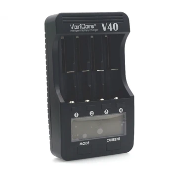 

New VariCore V40 LCD Battery Charger for 3.7V 18650 26650 18500 16340 14500 18350 lithium battery 1.2V AA / AAA NiMH batteries
