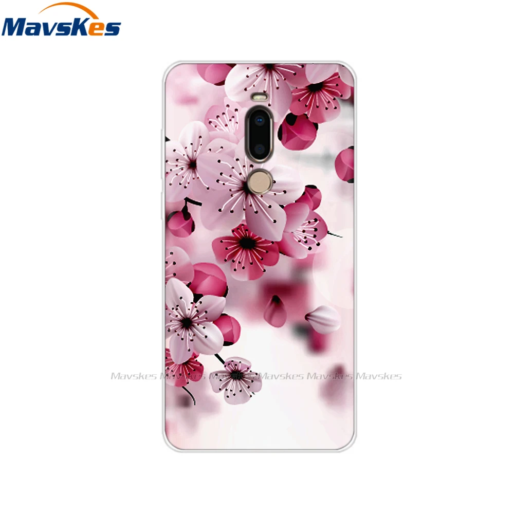 Мягкий силиконовый чехол для телефона Meizu M8, чехол с животным цветком из ТПУ, чехол для Meizu M8 Lite, силиконовый бампер, чехол для MeizM8 - Цвет: 7