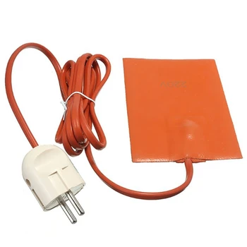 

250W Heater Pad Engine Block Hydraulic Tank Heating Plate Oil Pan Sump Tank Heater Pad with Eu Plug 220-240V 9X13Cm