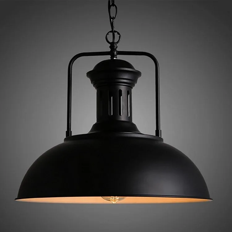 

Vintage Industrial-Style Coffee Shop Restaurant Bar Counter Chandelier Office Art Studio Iron Droplight
