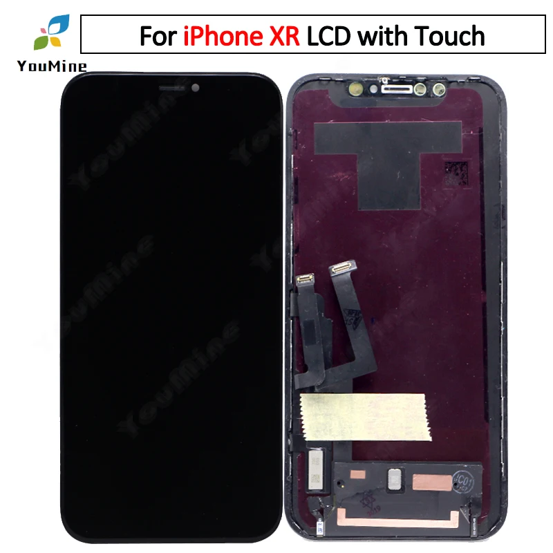 

SUPER AMOLED For iPhone XR LCD Replacement For iPhone X LCD Display With Touch Screen Digitizer Assembly for iphone XR lcd A2105