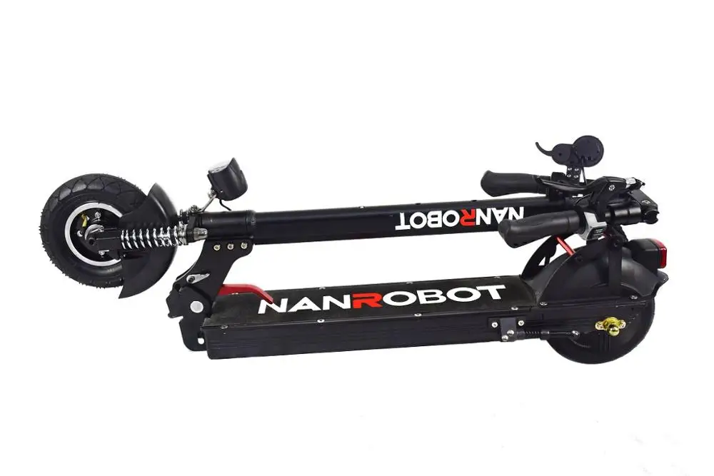 Nanrobot X4 " простой складной 500W 48V 10.4A 20Mph 25 км kick e для взрослых 2 колеса, Электрический скутер