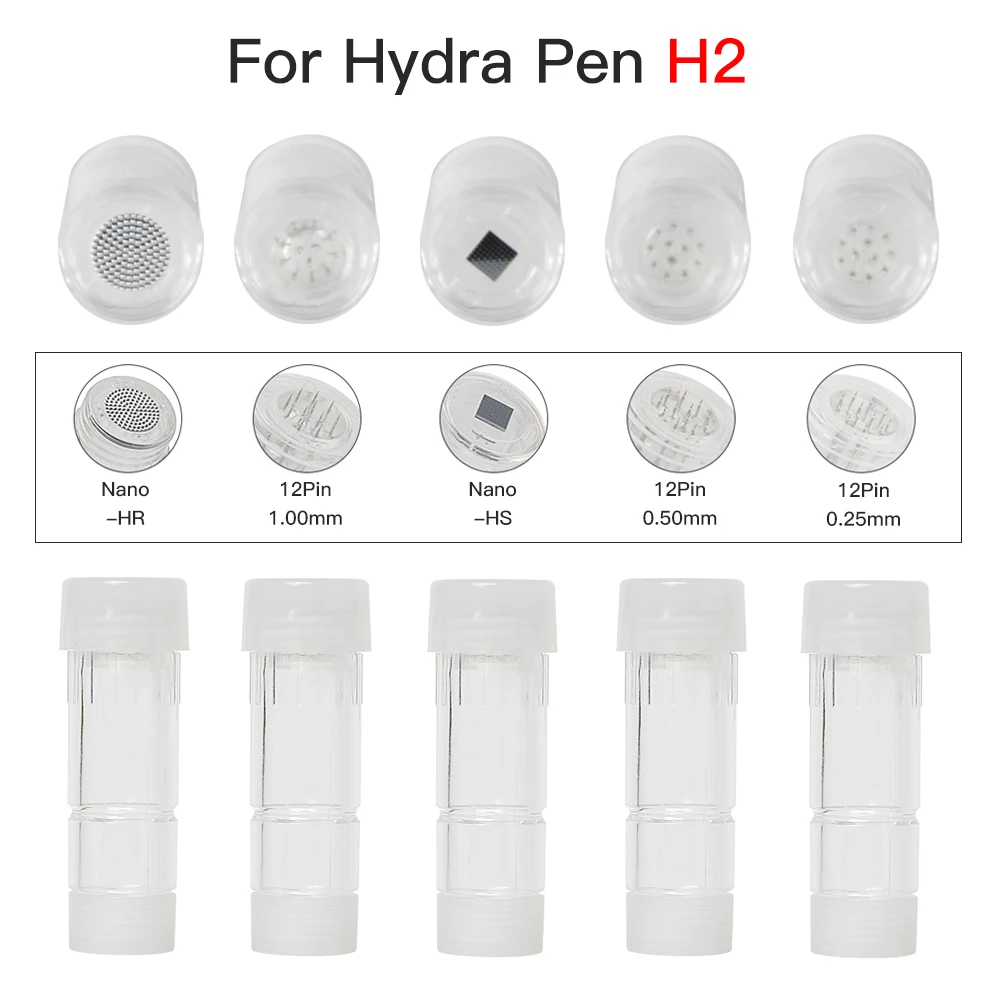 Hydra ручка H2 картриджи оригинальный микроиглы мезотерапия 12 контактов кислотная
