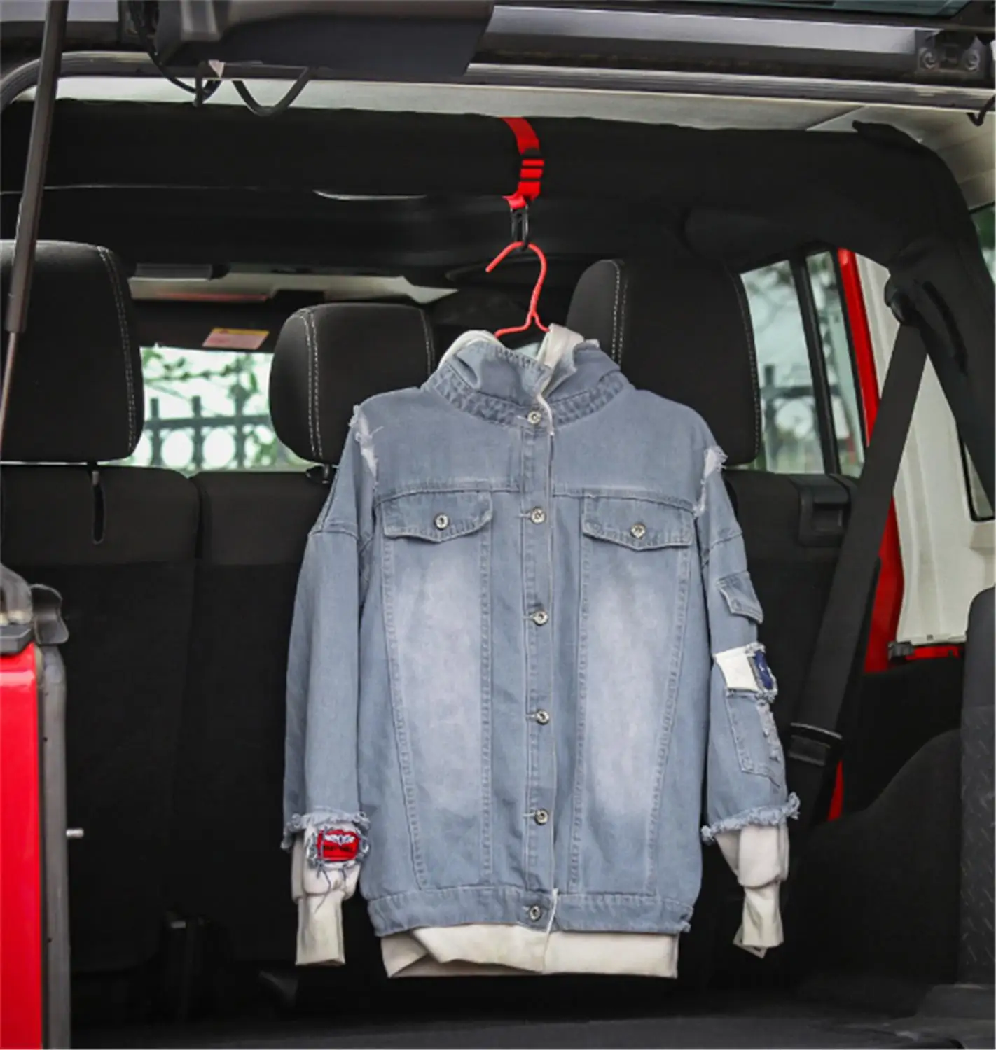 Трубчатую планку-крючок вешалка для одежды для Jeep Wrangler JL TJ JK JLU спортивные Freedom Rubicon X& Неограниченное 2007