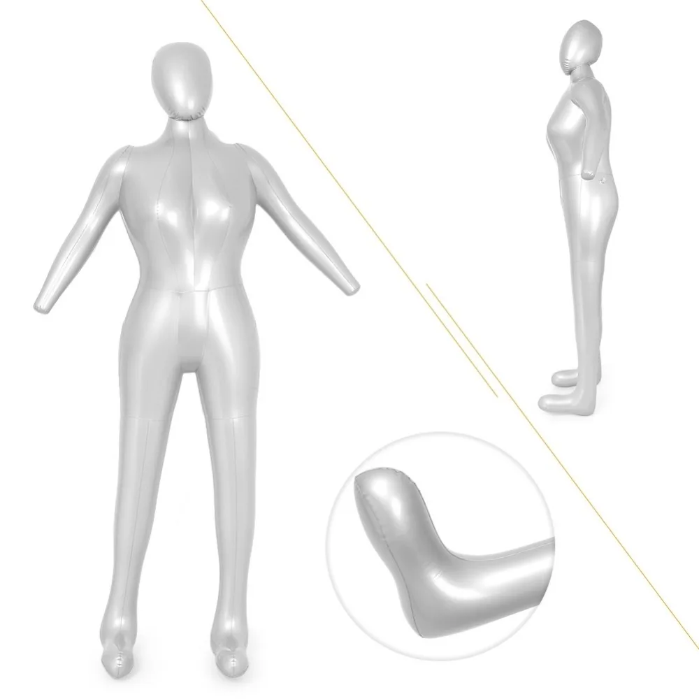 Ceilially Inflatable Mannequin Female Full Body With Head Show Window Clothes Manqui Mannequin Full Body Female (9)