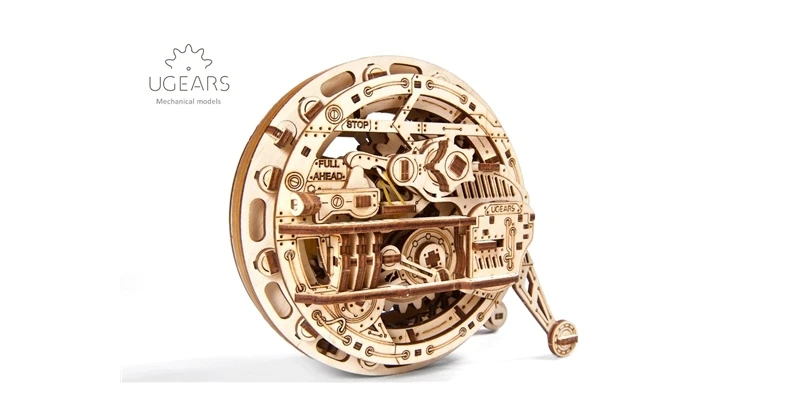 Конструктор 3D-пазл Ugears- Моноколесо
