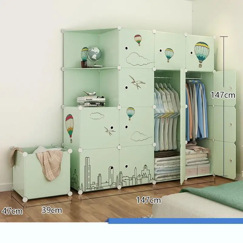 Домашний Armario Ropa Armoire mobini Armadio комод для табло Range De Dormitorio мебель для спальни Mueble шкаф - Цвет: MODEL R