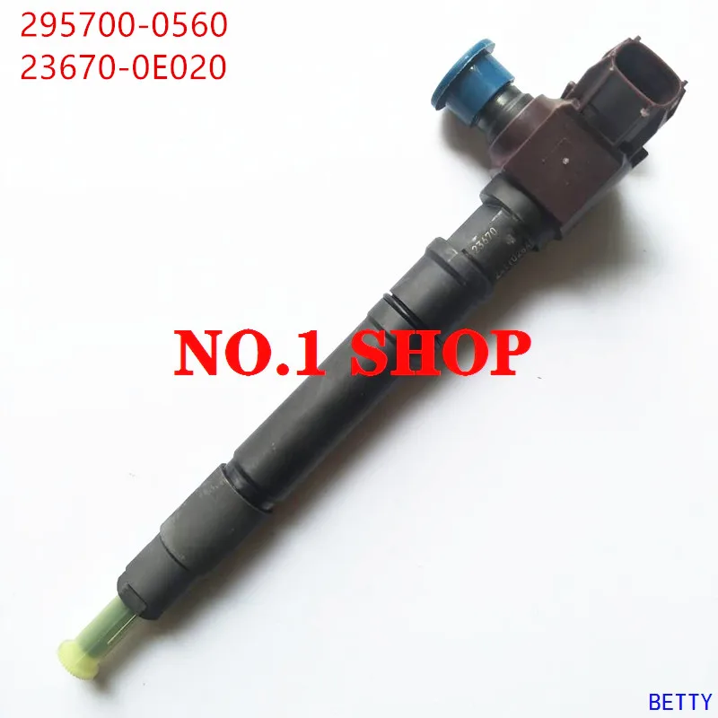 На 100% подлинный и новый инжектор common rail 23670 0E020 295700 0560 для 2GD FTV 2.4L|Регулирование