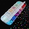 Paillettes holographiques pour ongles, étoiles, Laser, paillettes étoilées colorées, paillettes, outil de décoration Nail Art, fournitures de Design bricolage soi-même ► Photo 2/6