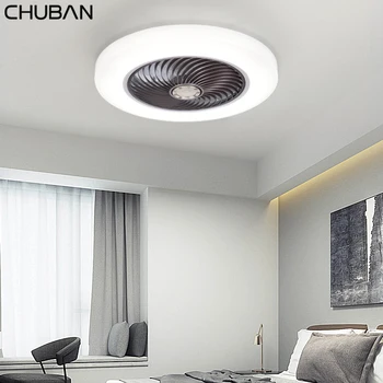 

Smart Ceiling Fans with Led Lights Remote Control Bedroom Living Room Fan Lights Decor Ventilador De Techo Dimming Fan Lamp 220V