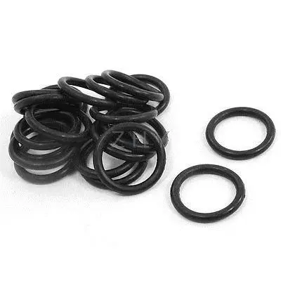 

20Pcs 21.3mm Outside Dia 2.65mm Thickness Oil Seal Filter O Rings Black