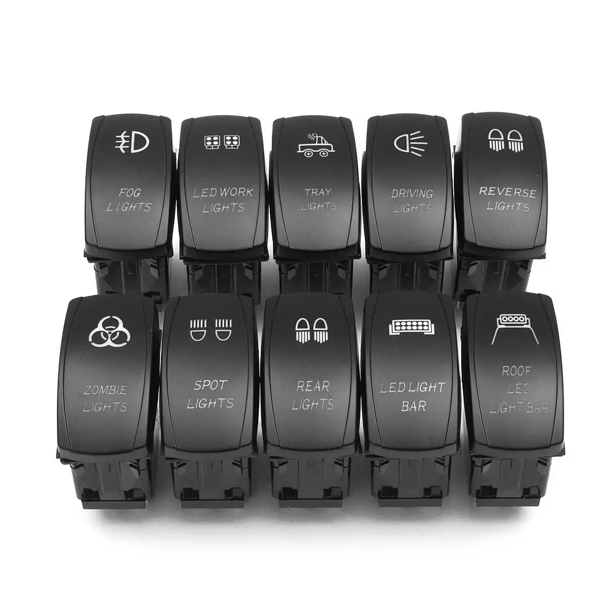 12V 24V автомобиль лодка светодиодный кулисный переключатель кнопка Оранжевый Светодиодный светильник Кулисные Переключатели для грузовика прицеп морской