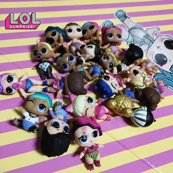 

100% Originales lol surprise dolls Random 1pcs collection Genuine LOLs dolls lil sister dolls action figure girls birthday gift