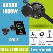 Bafang – Kit de motorisation de vélo électrique 48V, 1000W, modèle BBSHD, BBS03B, moteur 8fun puissant à entraînement Central dans le pédalier, MM G320
