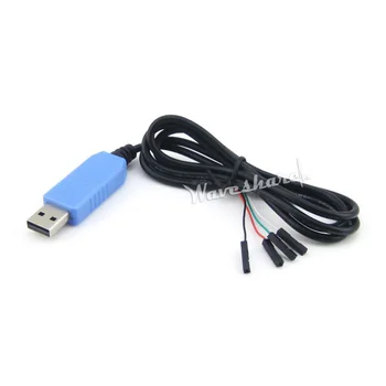 

ShenZhenMaker USB to TTL 4-pin Wire with Embedded Converter PL2303 USB Cable USB Type-A plug Supports windows XP/7/8/8.1/10