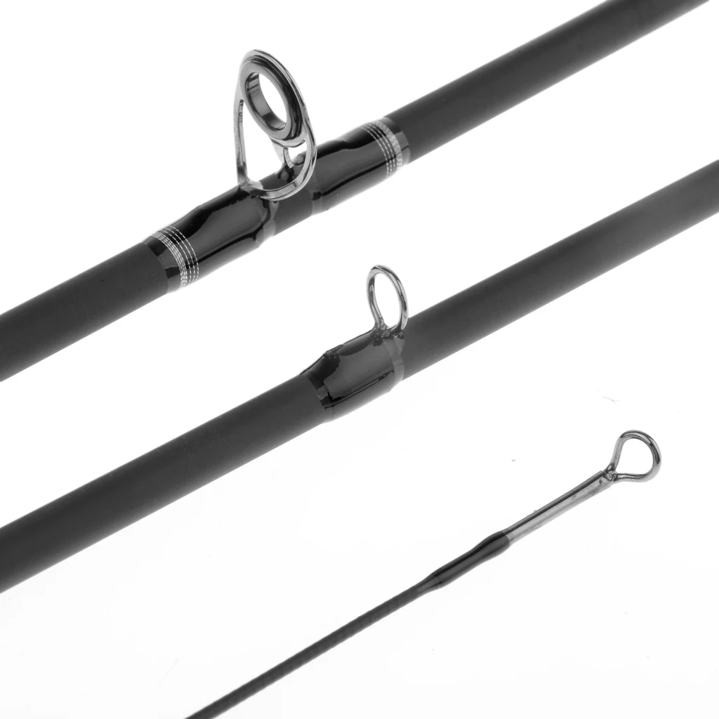 7-Pieces Traveler Fly Fishing Rod 46T Carbon Rod 9ft Fly Rod with Tube Case