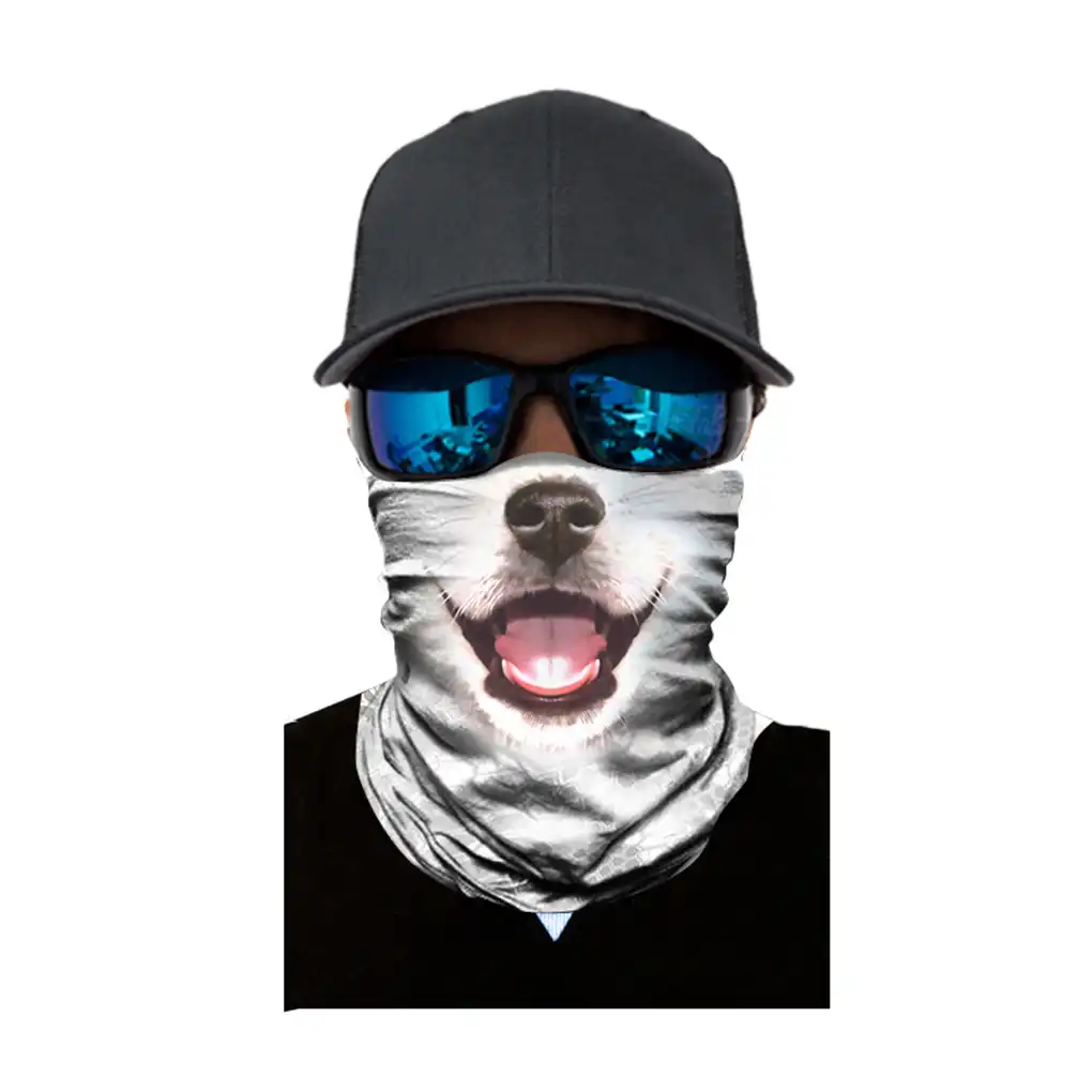 summer sports animal print scarf bicycle headwear