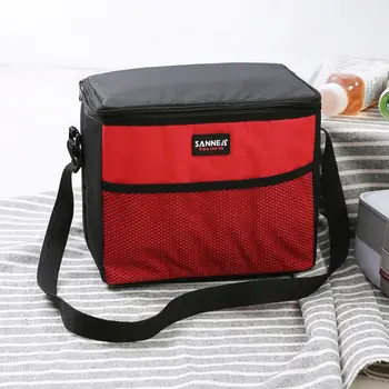 

Insulated Lunch Bag Box Cooler Oxford Insulation Food Picnic Handbag Shoulder Bags for Men Women