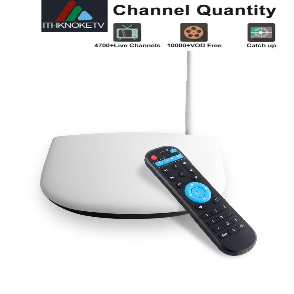 ITHKNOKE tv IP tv подписка на Android 8,1 Q1304 4K IP tv код 1 год IP tv Франция Бельгия голландский арабский Турция Алжир IP tv
