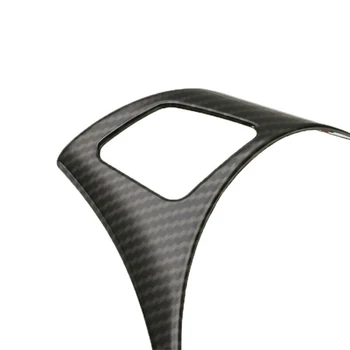 

Car Steering Wheel Decor Trim + Shift Knob Cover ABS Black Decoration New
