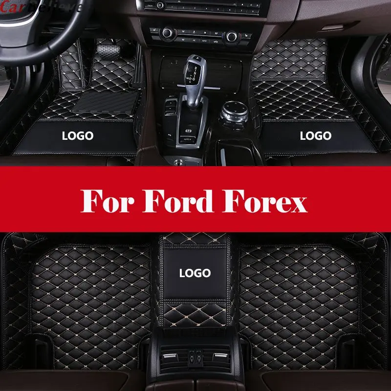 

Custom car floor mats 3D car-styling heavy duty all weather protection car accessorie carpet For Ford Forex