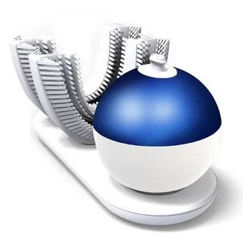 

Hands-free Automatic Amabrush U Shape Ultrasonic 360 Degrees Wireless Rechargeable Electric Toothbrush