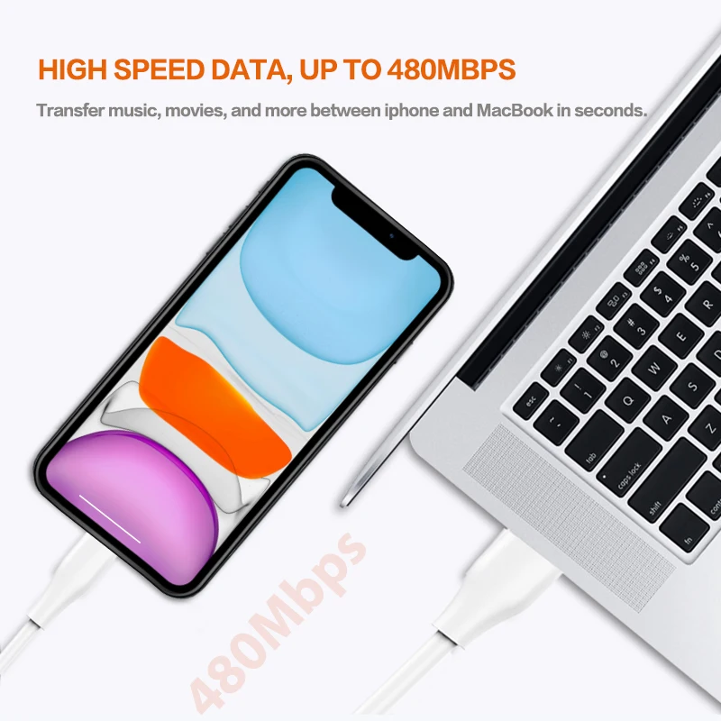 MFi сертифицированный USB C к Lightning Кабель PD18W Тип зарядный кабель для iPhone XR XS Max X Type PD 1
