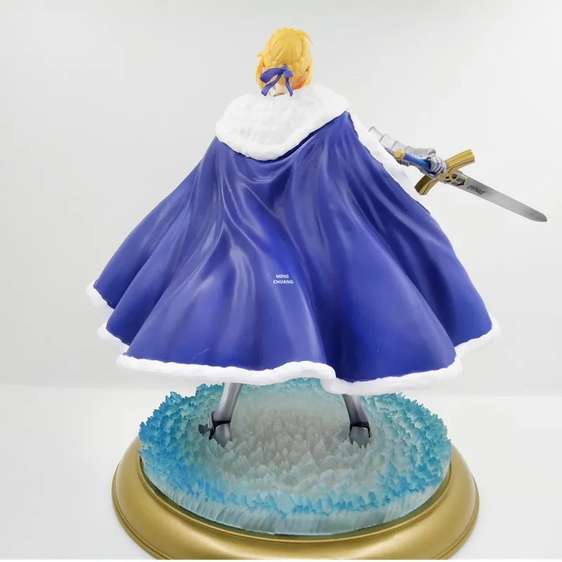 1" Аниме сексуальные фигурки Fate/Stay Night Blue Saber Arutoria Pendoragon ПВХ фигурка Коллекционная модель игрушечная коробка 32,5 см V152