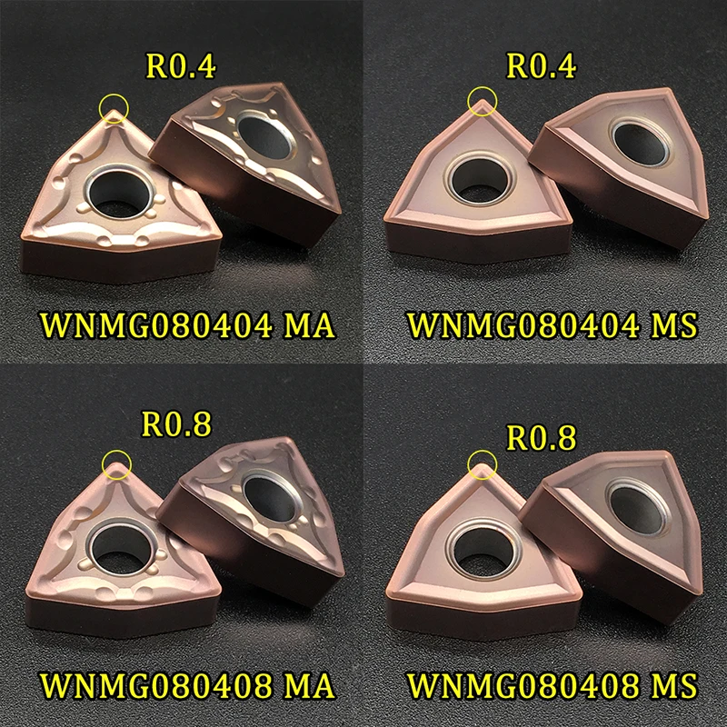 WNMG080404 WNMG080408 MA MS VP15TF высококачественный внешний твердосплавный инструмент для