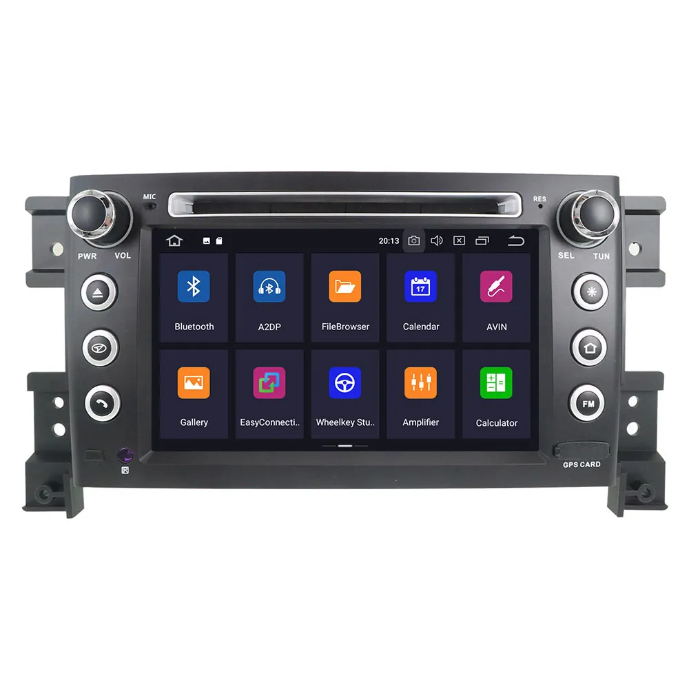 2 din Android 9,0 4+ 32 ГБ Автомобильный Радио Мультимедийный dvd-плеер для Suzuki Grand Vitara 2005-2012 Автомобильная магнитола навигационное радио