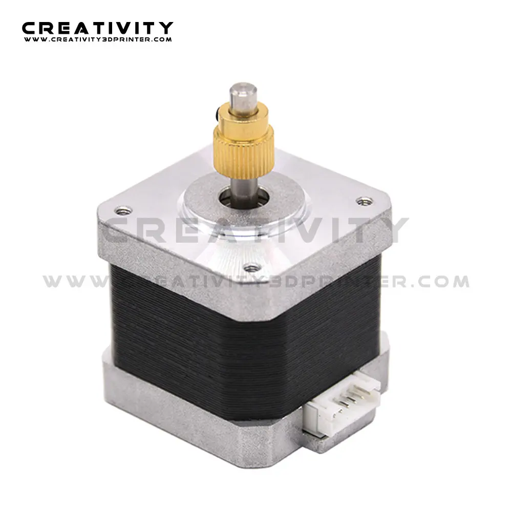 1PC 3d printer parts Stepper motor 42-40 kit Extrusion Wheel Brass gear for E axis Ender-3-B / CR-6 SE / CR-6 Max / CR-10V2 motor in printer