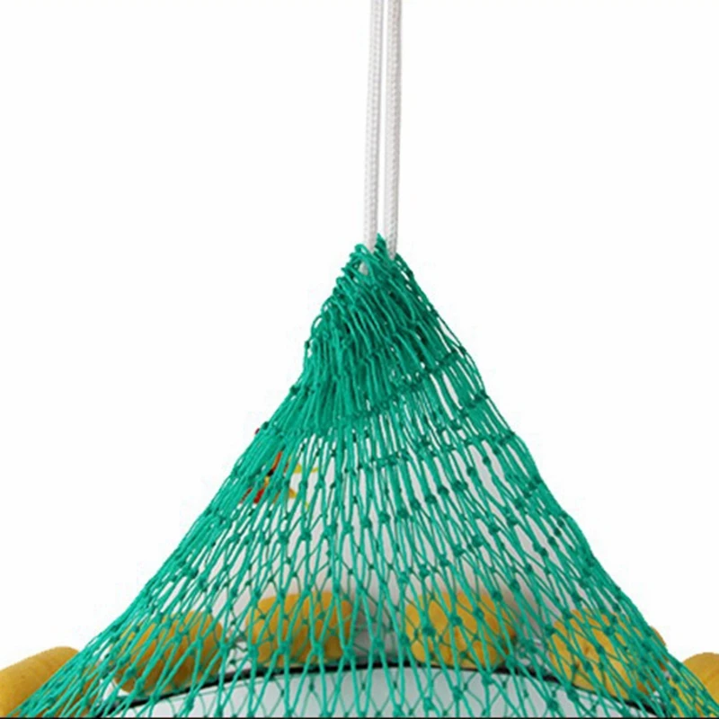 Portable Floating Ball Fish Net New Cast Mesh Cage Boat Fishing Catching Silk Material Fishing Net For Fishing Lure