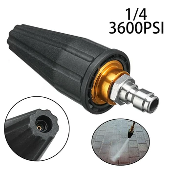

Black Spray Nozzle 1/4\\\" Quick Connect 360 Degree Replacement Rotary tool