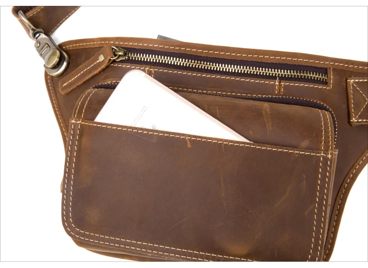 Мужская сумка-пояс поясная сумка для телефона кошелек на молнии поясная сумка из натуральной кожи Мужские поясные сумки дорожные нагрудные сумки banane Sac