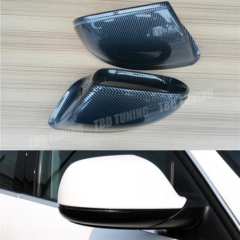 

For Q5 Q7 Carbon Fiber Look Rear Side View Mirror Cover 2010-2015 2016 2017 Audi SQ5 Q5 Mirror Cover