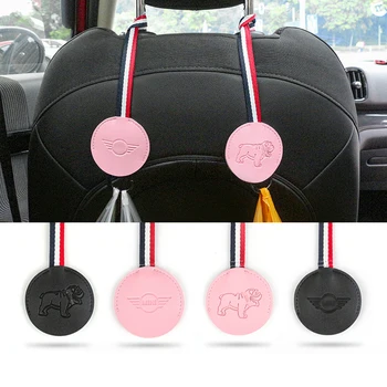 

1pc Bulldog Car Seat Back Hang Hook Storage For Mini Cooper R54 R55 R56 R60 F54 F55 F56 F60 Countryman Auto Interior Accessories
