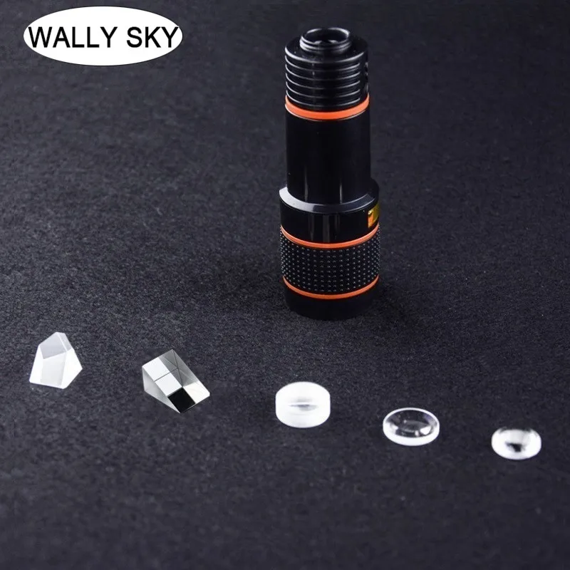 

Prismes Lens Set of 12x22 Monocular DIY Optical Glass Prism Coated Lens Cemented Eyepiece Objective BK7 K9 Do It Yourself
