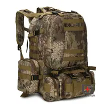 Рюкзак для кемпинга Армейский Камуфляж походная сумка для альпинизма Большой Тактический комбинированный рюкзак a Gen