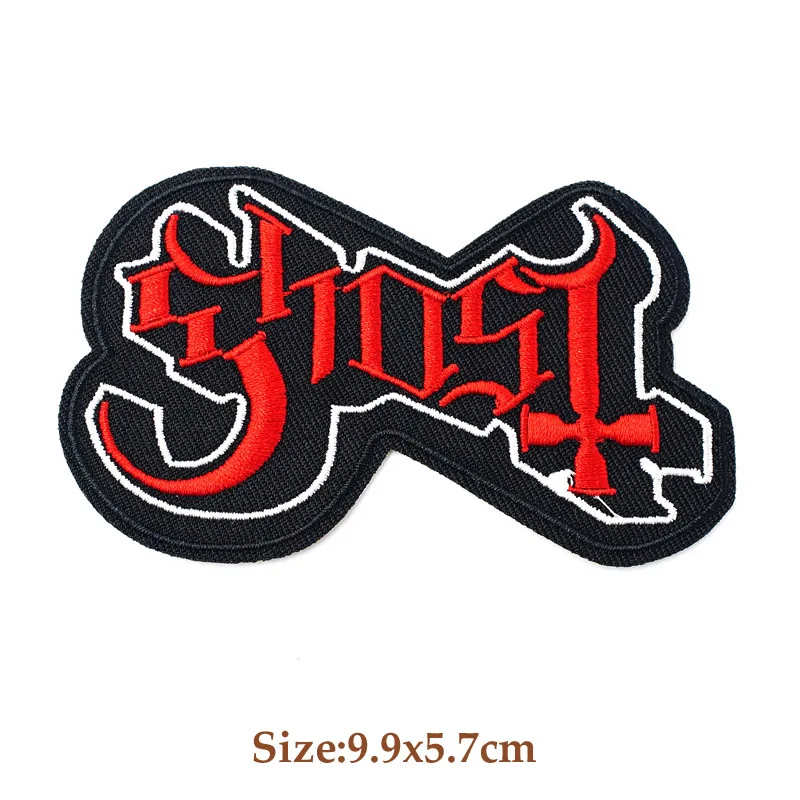 ROCK BAND Iron On Patches Cloth Mend Decorate Clothes Apparel Sewing Decoration Applique Badges Heavy Metal MUSIC 