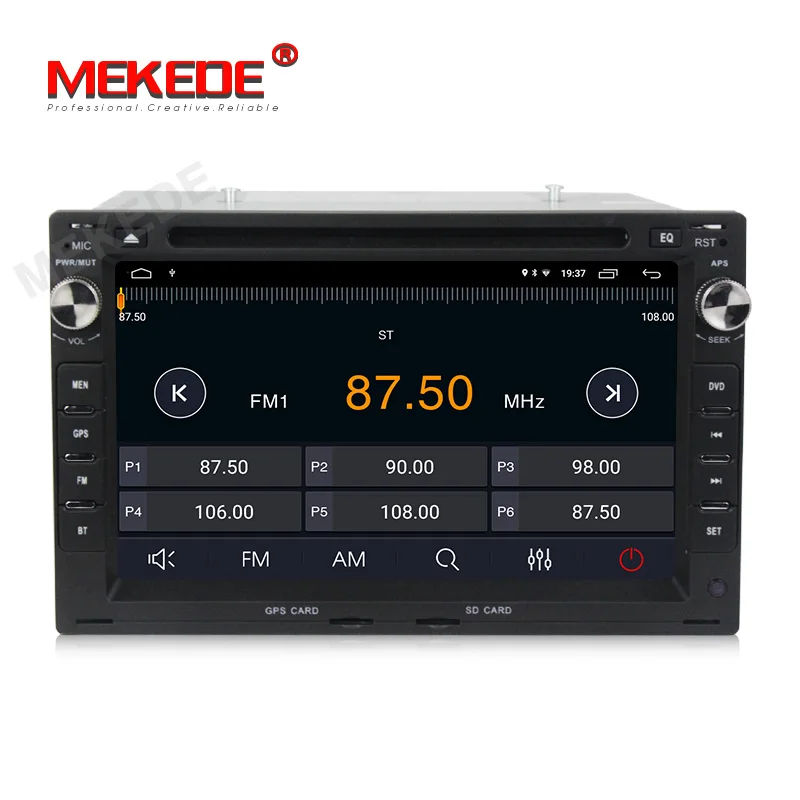 Cheap 7"2din android 9.1 Car Multimedia  Player for Volkswagen Jetta Golf IV Passat B5 Polo Built in DSP PIP GPS navigation navi radio 5