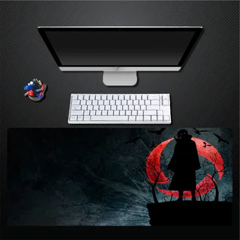 

Black Mouse Pad Red, Character Pad Professional Game Player Comfort Essential Large Size Thickening Speed Pad