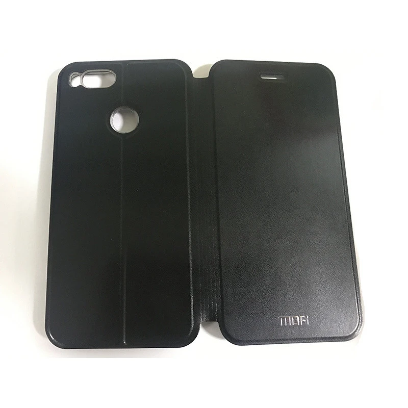 Для Xiaomi A1 чехол mi a1 флип MOFi для xiaomi mi5x из искусственной кожи черный золотой стенд