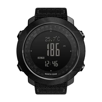 

NORTH EDGE APACHE Men Sports Watch Digital Wristwatch 5ATM Waterproof Smart Watch Men Military Compass Altitude Barometer