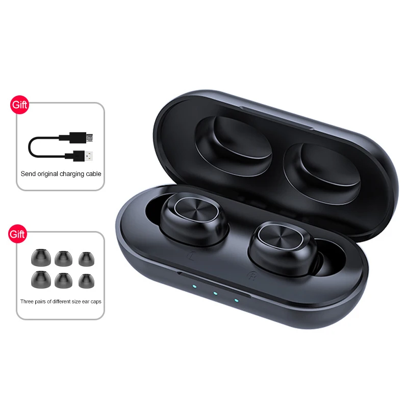 Беспроводные наушники B5, Bluetooth 5,0, сенсорное управление, TWS, водонепроницаемые, 9D, стерео музыка, гарнитура, Bluetooth наушники