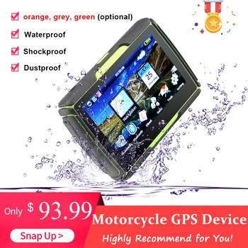 

Newest 4.3 Inch Touching Screen Motorcycle GPS Outdoor Portable Navigation Device Waterproof Shockproof Dustproof GPS Navigator